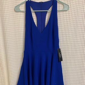 royal blue formal dress